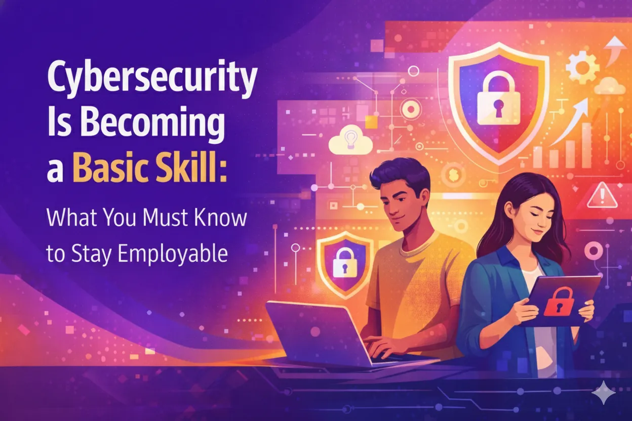 Cybersecurity Is Becoming a Basic Skill: What You Must Know to Stay Employable
